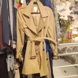 H&M tan trench coat